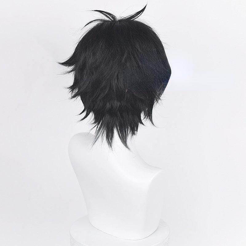 Anime Jujutsu Kaisen Yuuta Okkotsu Black Cosplay Wig