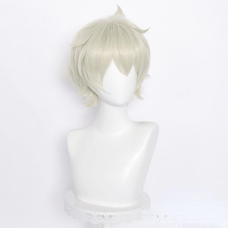 Genshin Impact Bennett White Cosplay Wig - CrazeCosplay