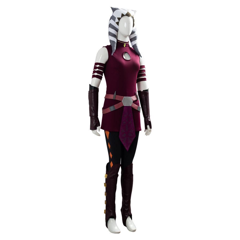 Ahsoka Tano Star Wars The Clone Wars Suit Cosplay Costume - CrazeCosplay