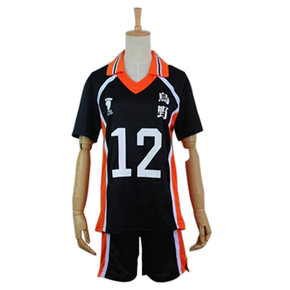 Haikyuu Karasuno High School Yamaguchi Tadashi Volleyball Club Uniform Sportswear Jerseys Cosplay Costume - CrazeCosplay