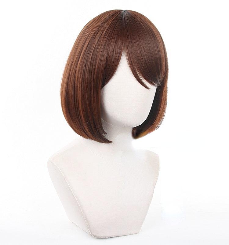 Jujutsu Kaisen Ieiri Shoko Brown Short Cosplay Wig