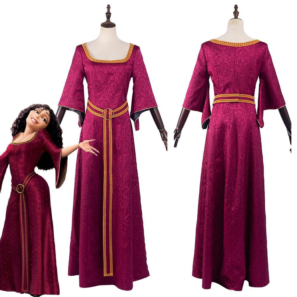 Mother Gothel Outfits Halloween Carnival Suit Cosplay Costume - CrazeCosplay
