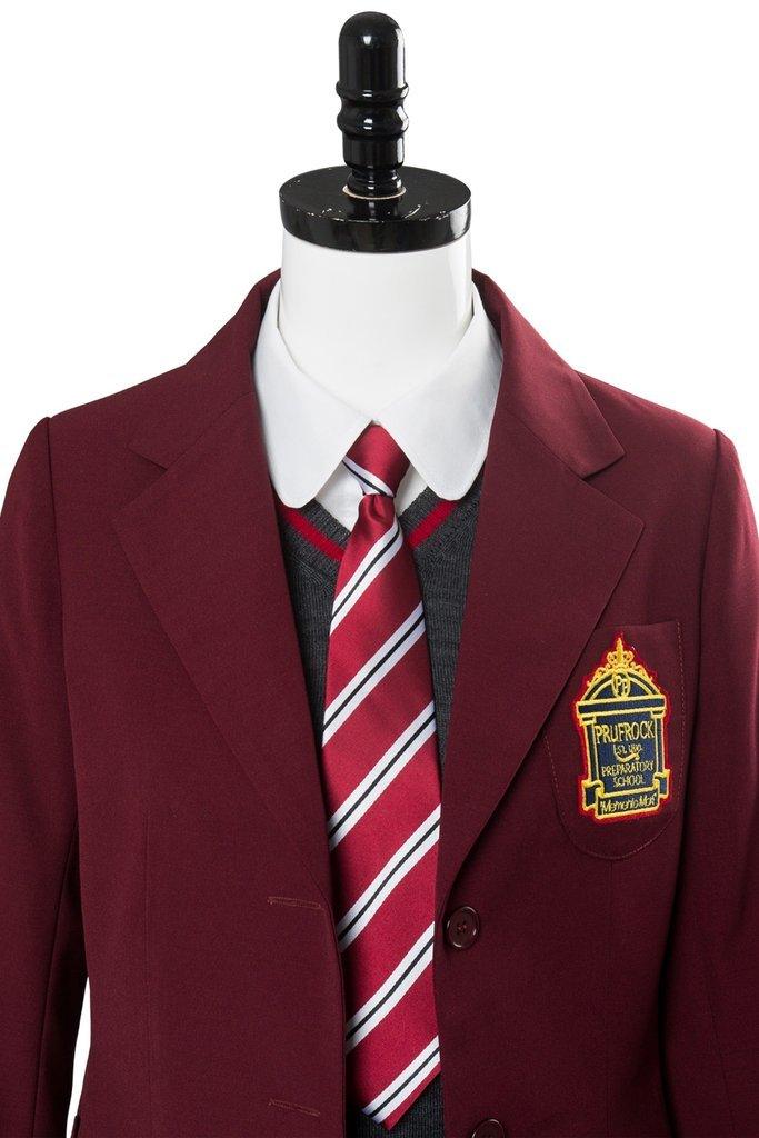 A Series Of Unfortunate Events Violet Baudelaire School Uniform Cosplay Costume - CrazeCosplay