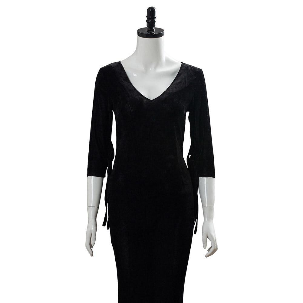 Morticia Addams The Addams Family Cosplay Costume Outfit Dress Suit Uniform - CrazeCosplay