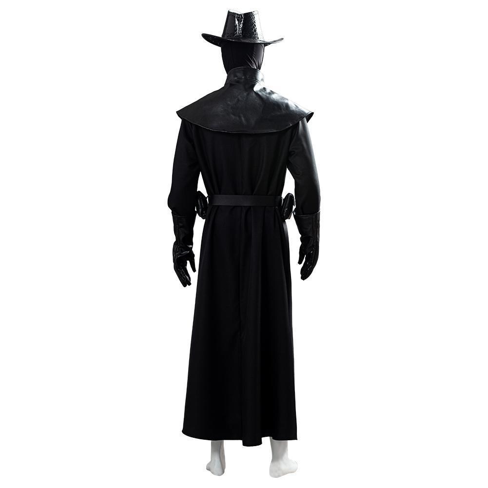 Plague Doctor Steampunk Brird Mask Cape Long Grown Hat Set Holloween Outfit Cosplay Costume - CrazeCosplay