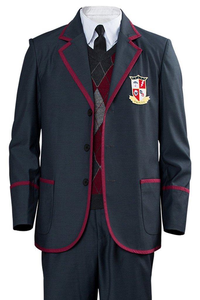 The Umbrella Academy Boys School Uniform Cosplay Costume For Kids - CrazeCosplay