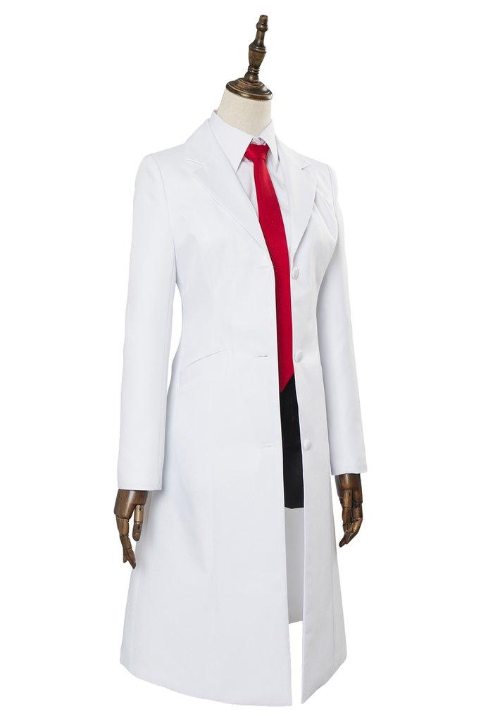 Anime Video Game Steins Gate 0 Makise Kurisu Uniform Cosplay Costume - CrazeCosplay