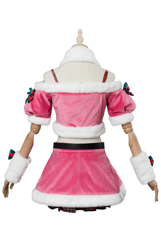 A I Channel Kizuna Ai Christmas Dress Cosplay Costume - CrazeCosplay