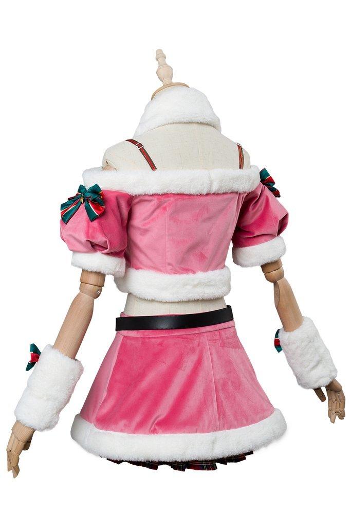 A I Channel Kizuna Ai Christmas Dress Cosplay Costume - CrazeCosplay