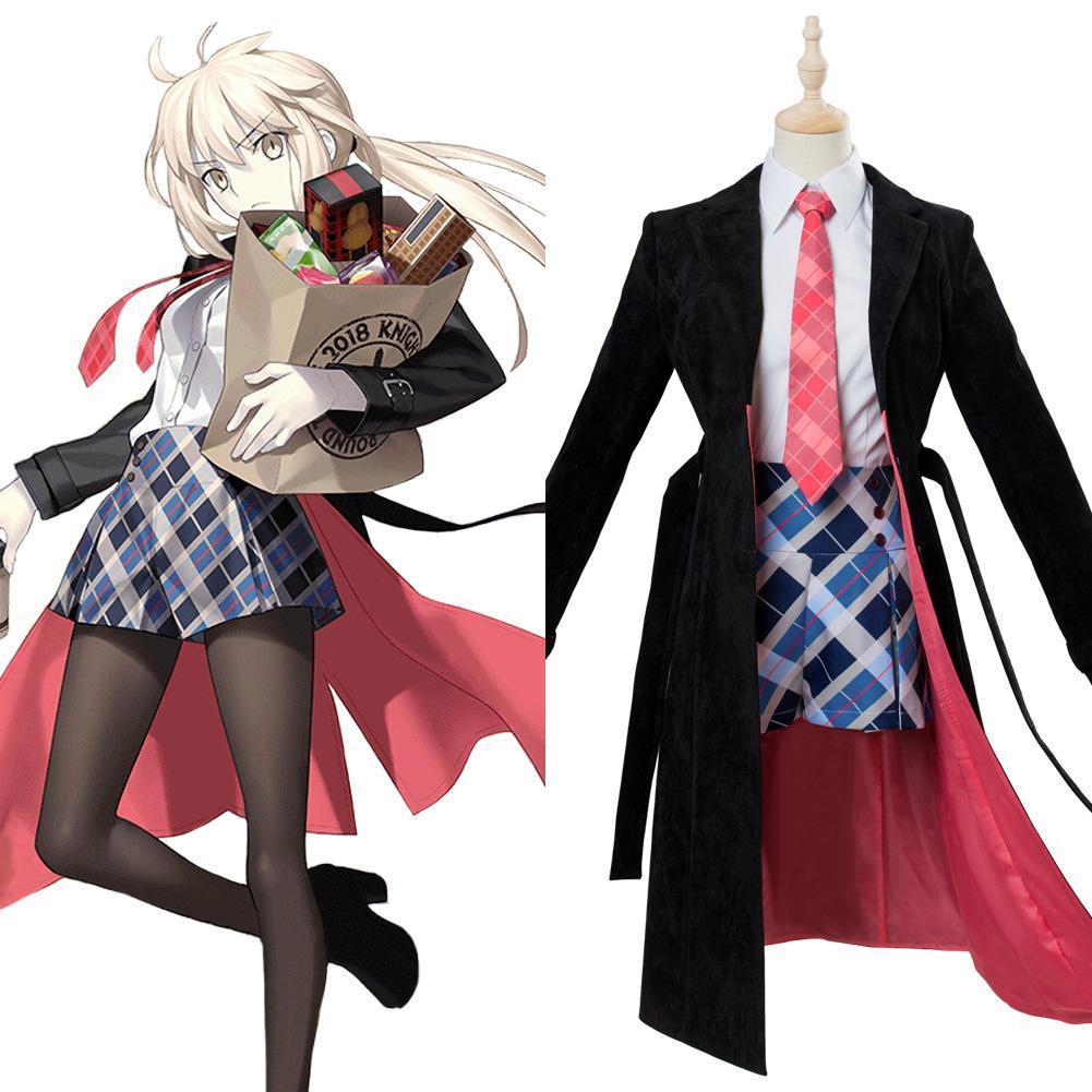 Fate Grand Order Anime FGO Fate Go Altria Pendragon Cosplay Costume Third Anniversary Outfit - CrazeCosplay