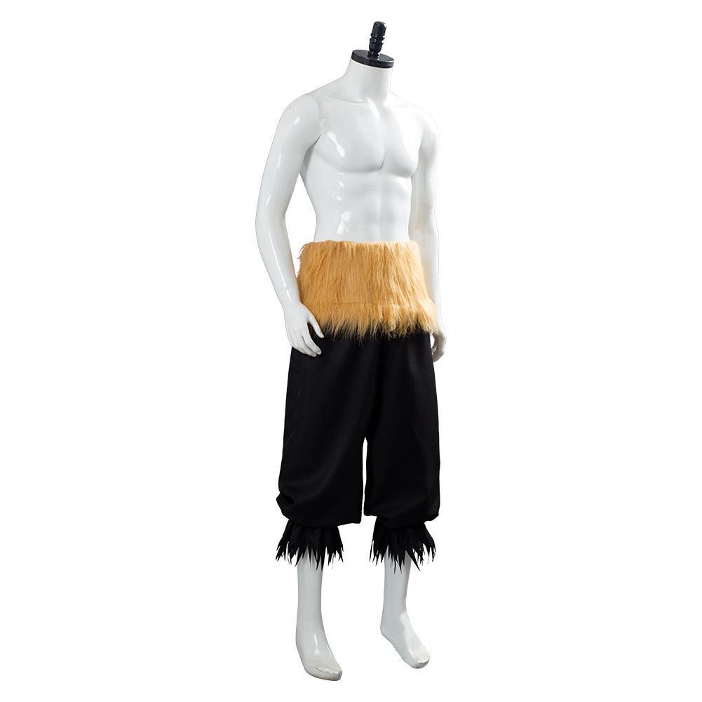 Pants Hashibira Inosuke Kimetsu No Yaiba Cosplay Costume