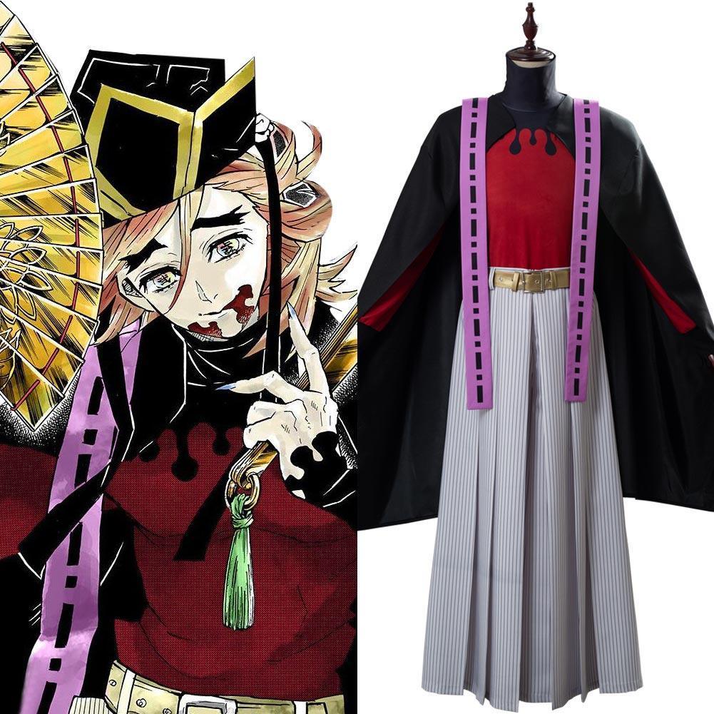 Upper Moon Two Douma Demon Slayer Kimetsu No Yaiba Doma Outfit Cosplay Costume - CrazeCosplay