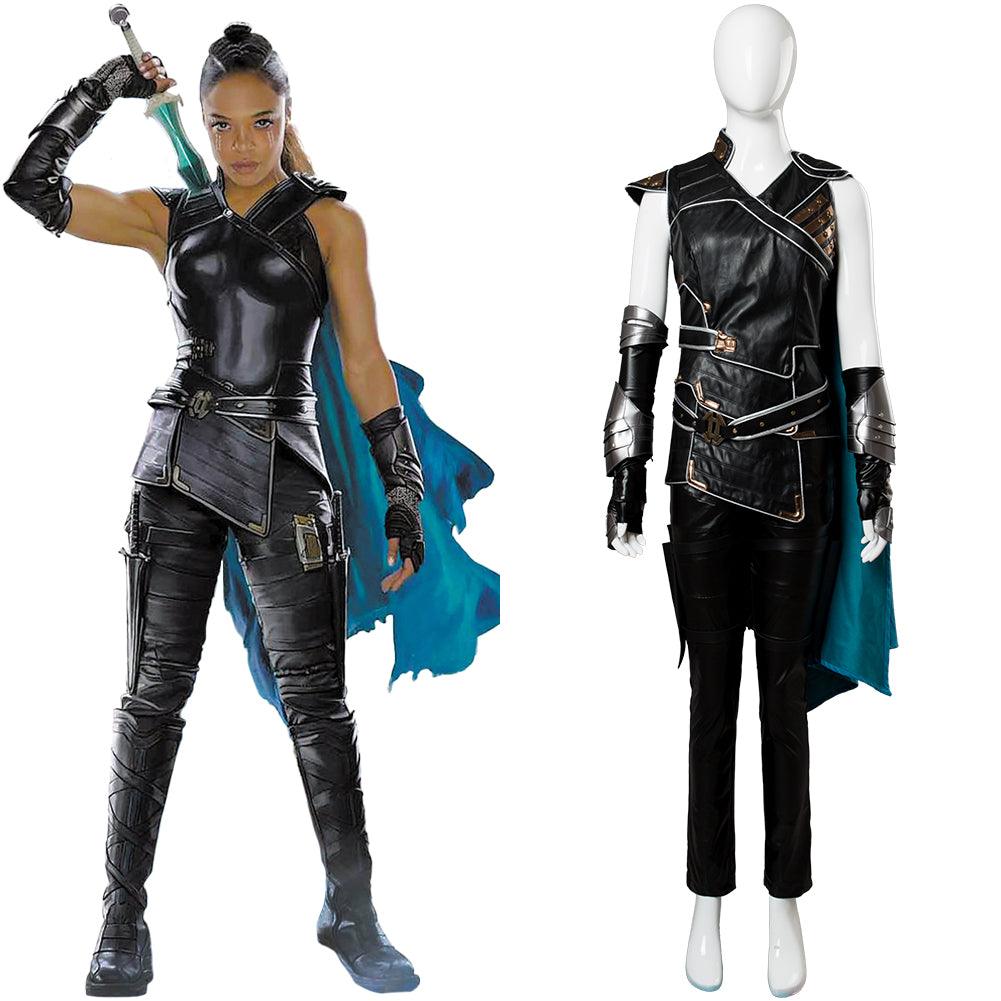 Thor Ragnarok Valkyrie Costume Whole Set Female Halloween Cosplay Outfit - CrazeCosplay