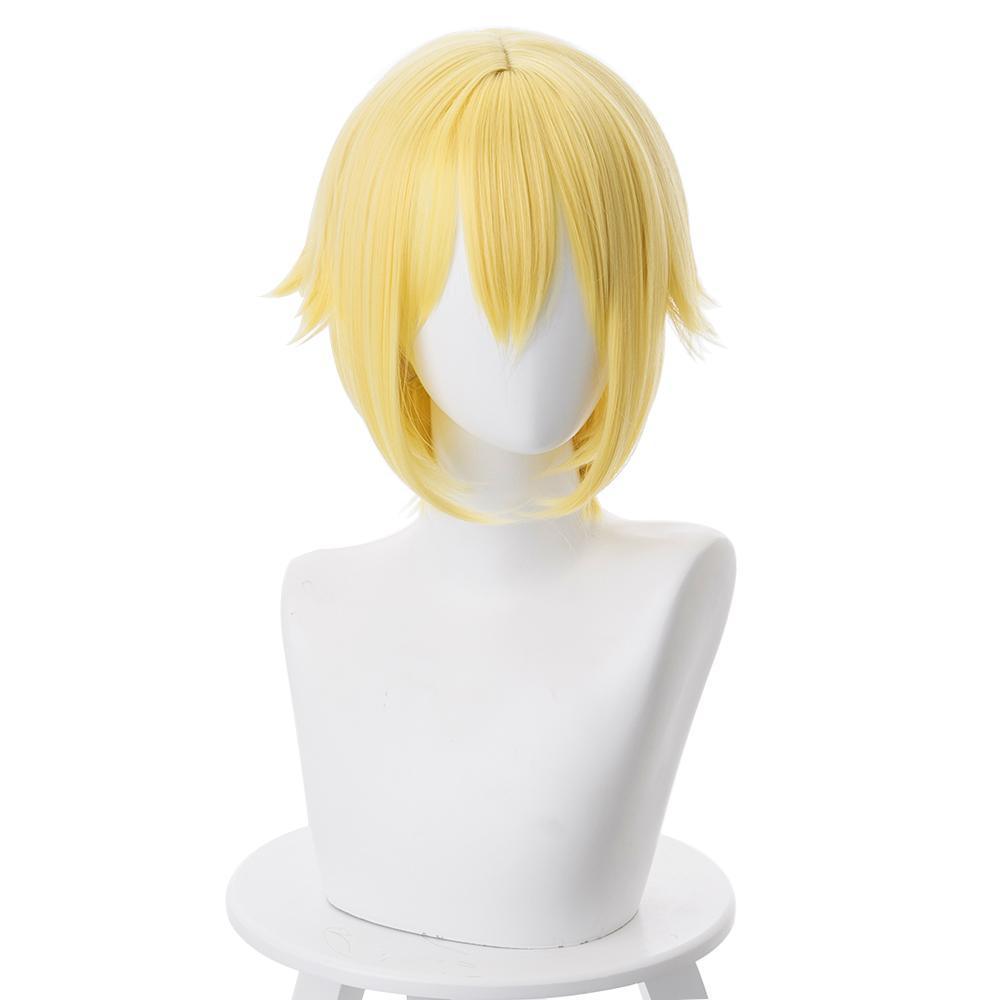 Hitoribocchi No Marumaru Seikatsu Nako Sunao Golden Wig 35Cm - CrazeCosplay