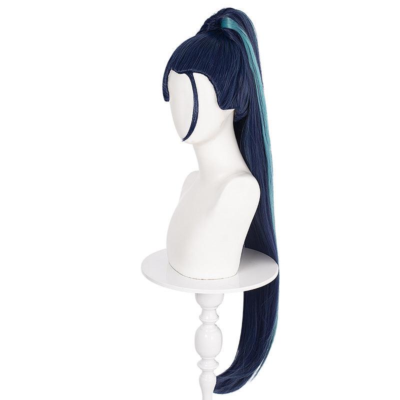 Kaisa Navy Blue Cosplay Wig