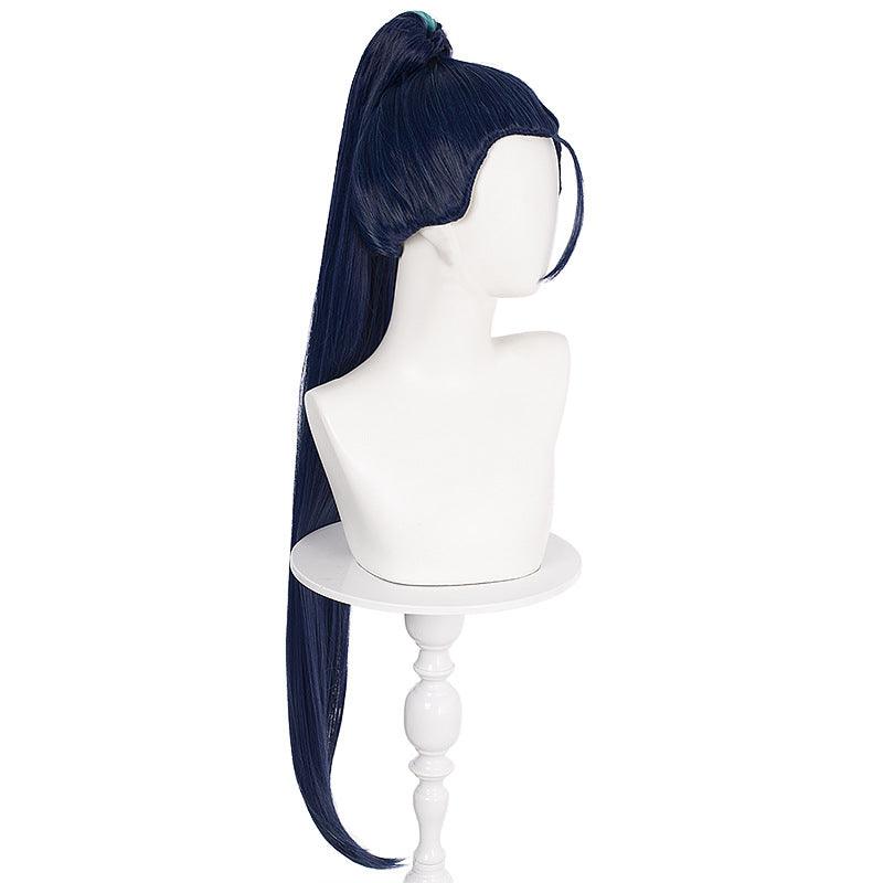 Kaisa Navy Blue Cosplay Wig