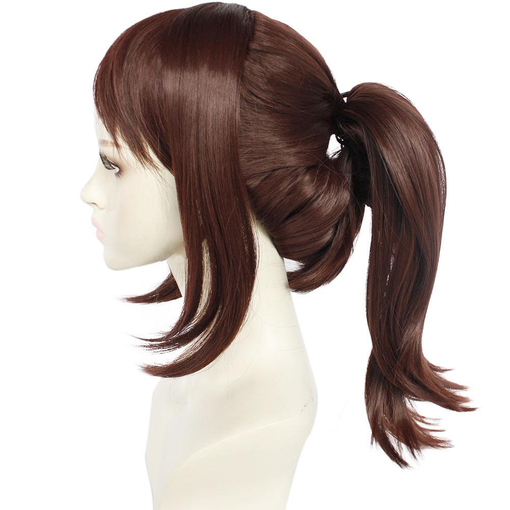 Aoi Asahina Danganronpa Ponytail Cosplay Wig