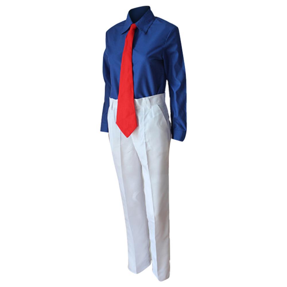 Detective Conan Kid The Phantom Thief Magic Kaito Kuroba Kaito Uniform Cosplay Costume - CrazeCosplay