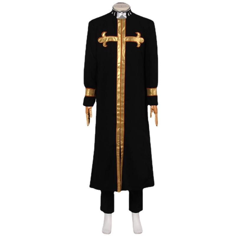 Enrico Pucci Jojo Father Cosplay Outfit Halloween Costume