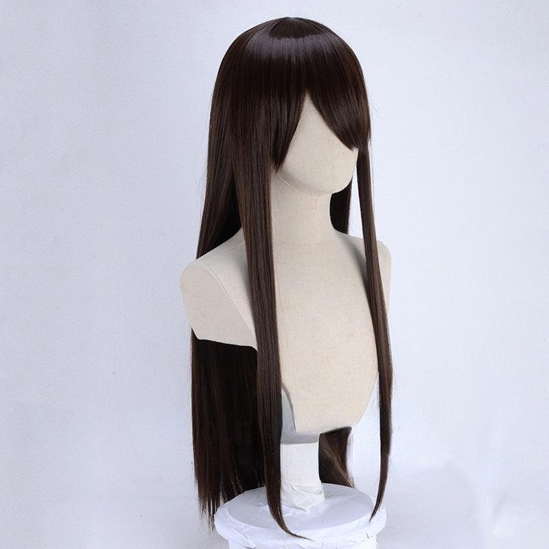 Sakurako Kujo Brown Long Wig A Corpse Is Buried Under Sakurako's Feet Cosplay Wig - CrazeCosplay