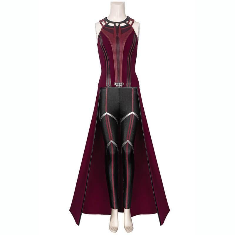 Wandavison Scarlet Witch Multiverse of Madness Halloween Costume Adult - CrazeCosplay