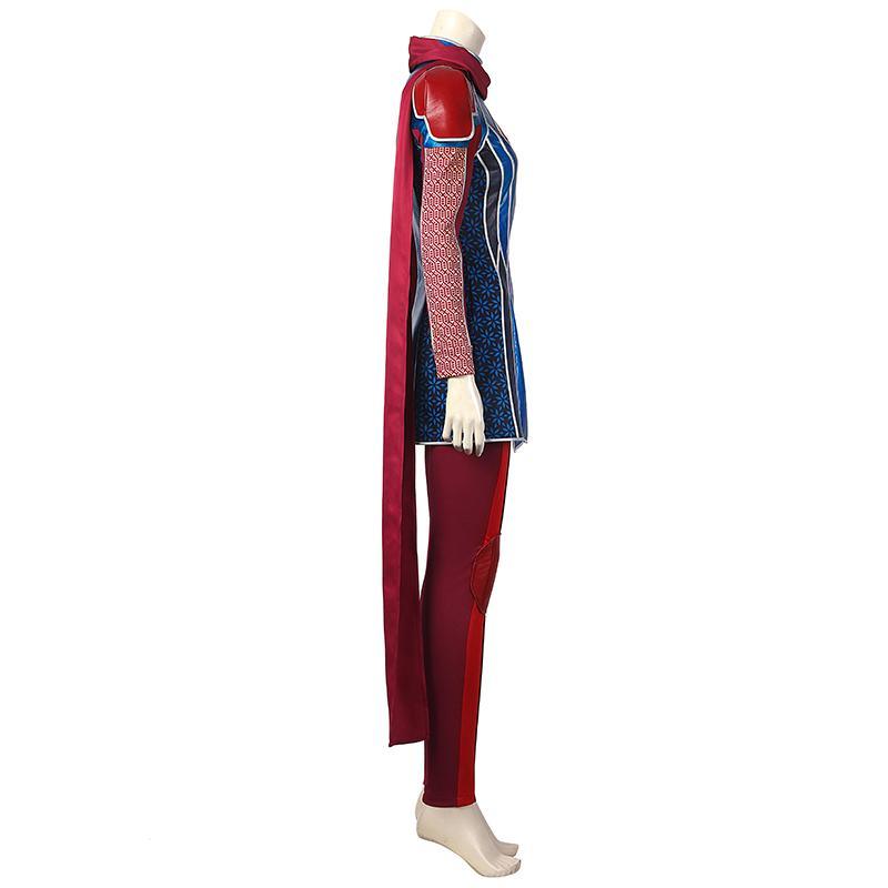 Kamala Khan Cosplay Costume Supergirl Outfit Halloween Carnival Suit - CrazeCosplay