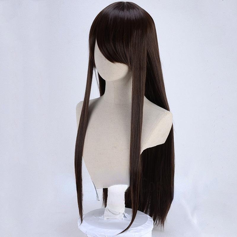 Sakurako Kujo Brown Long Wig A Corpse Is Buried Under Sakurako's Feet Cosplay Wig - CrazeCosplay