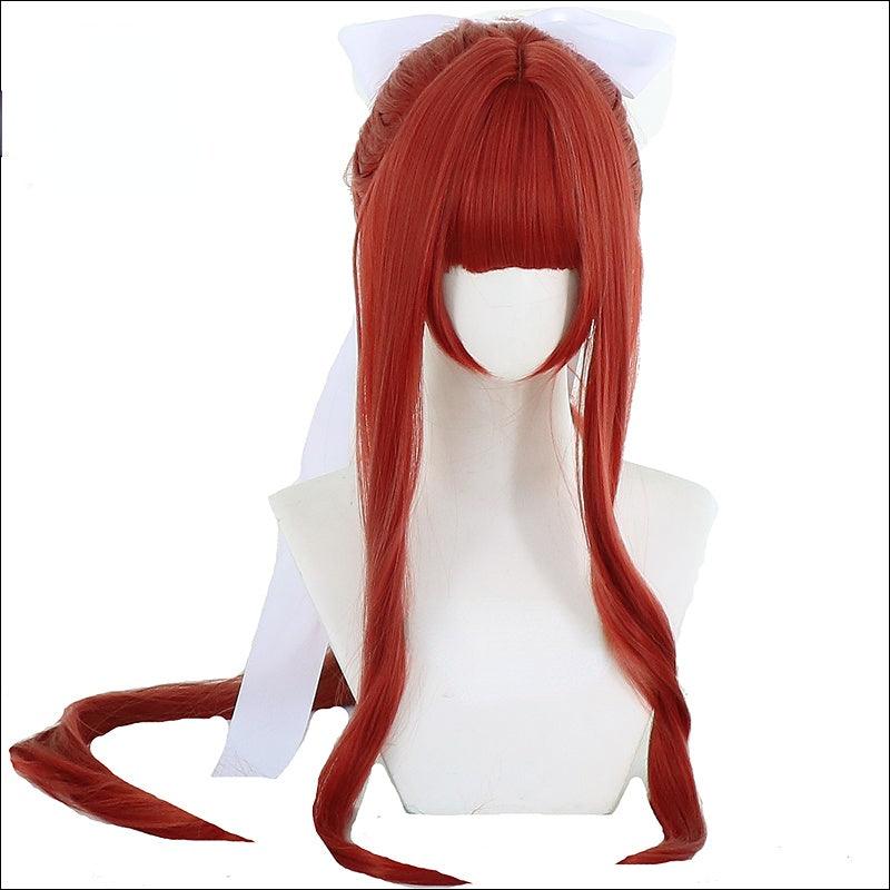 Doki Doki Literature Club Monika Cosplay Wig