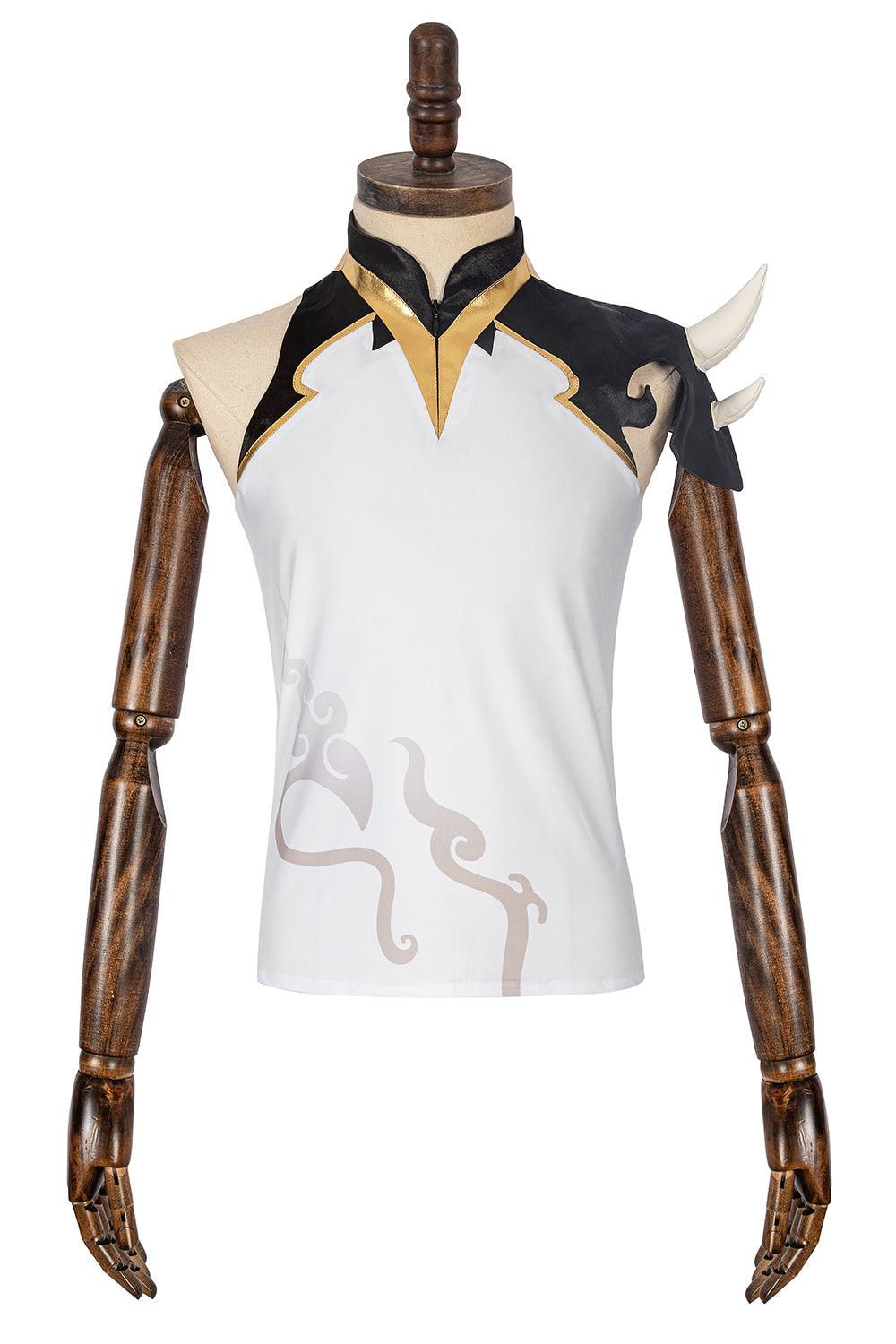 Genshin Impact Xiao Cosplay Costume Suit - CrazeCosplay