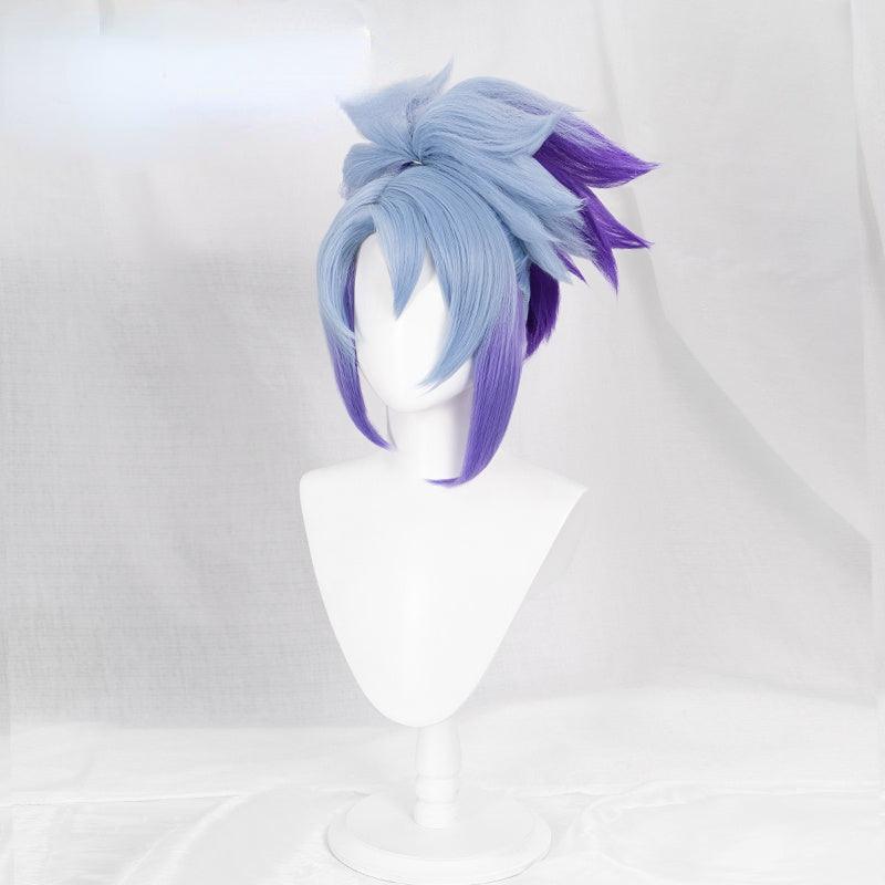 Akali Blue Cosplay Wig