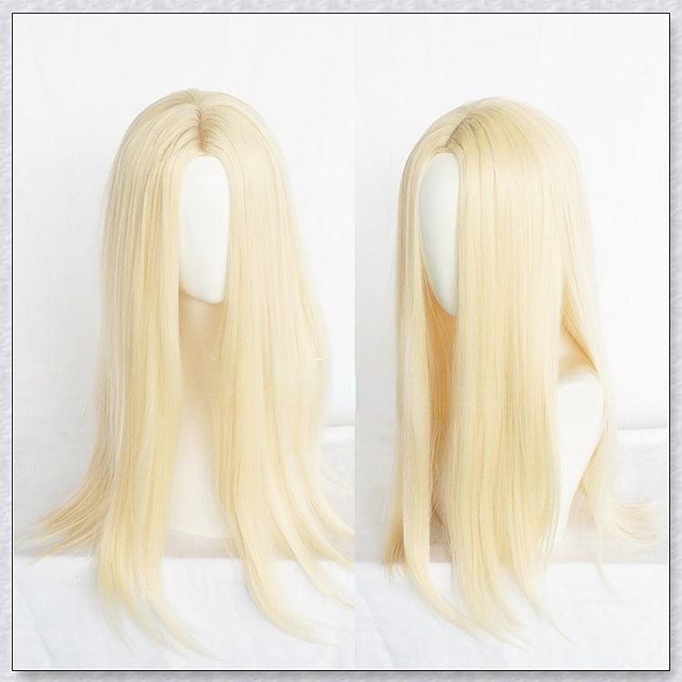 Devil May Cry Trish Gold Cosplay Wig