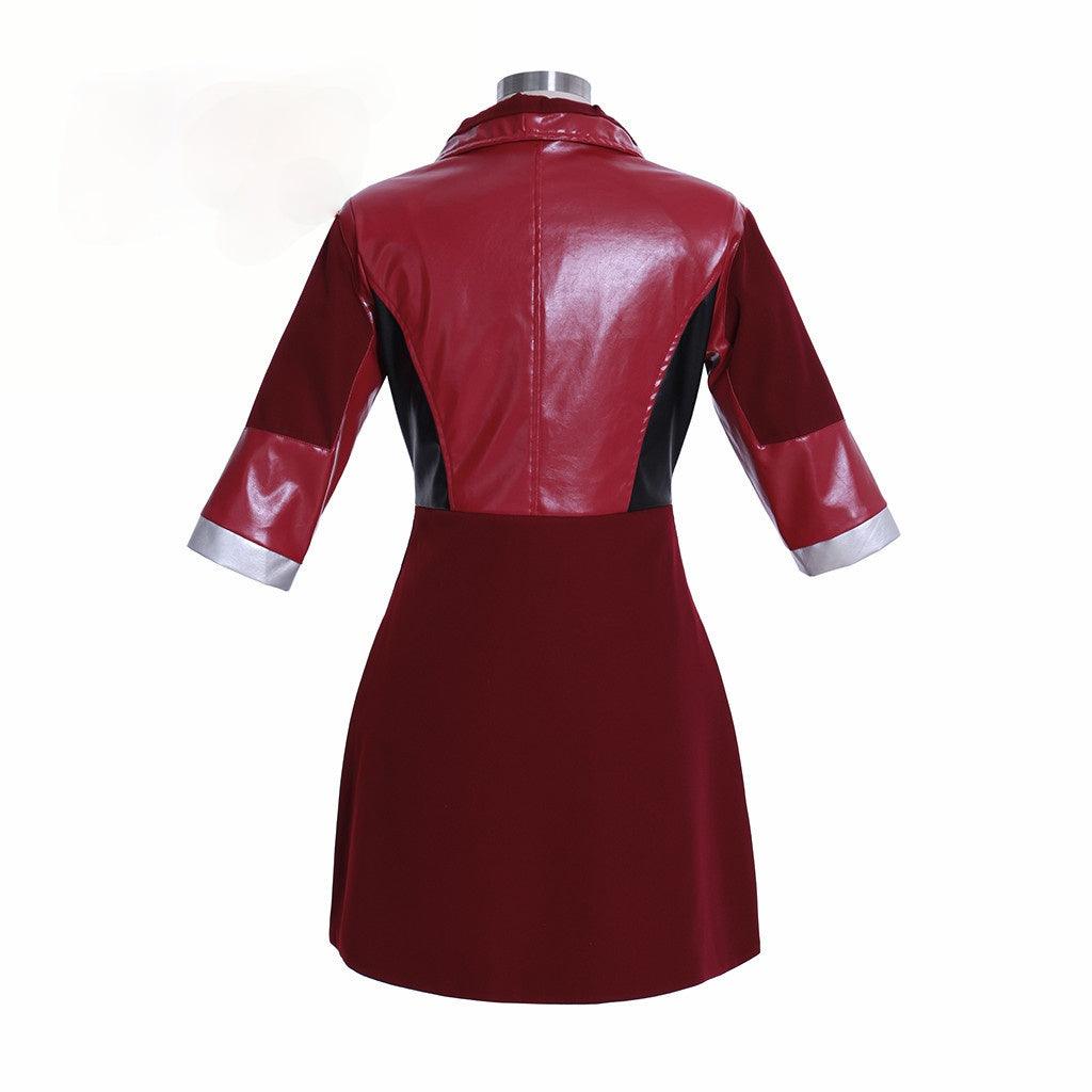 Witch Wanda cosplay Scarlet Witch costume Wanda Maximoff red jacket custom made - CrazeCosplay