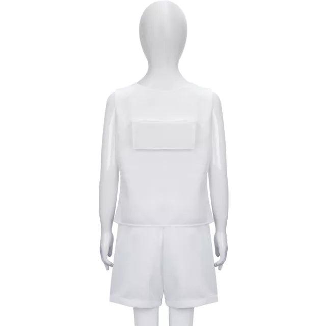 Stranger Things Season 4 Eleven White Cosplay Costume - CrazeCosplay