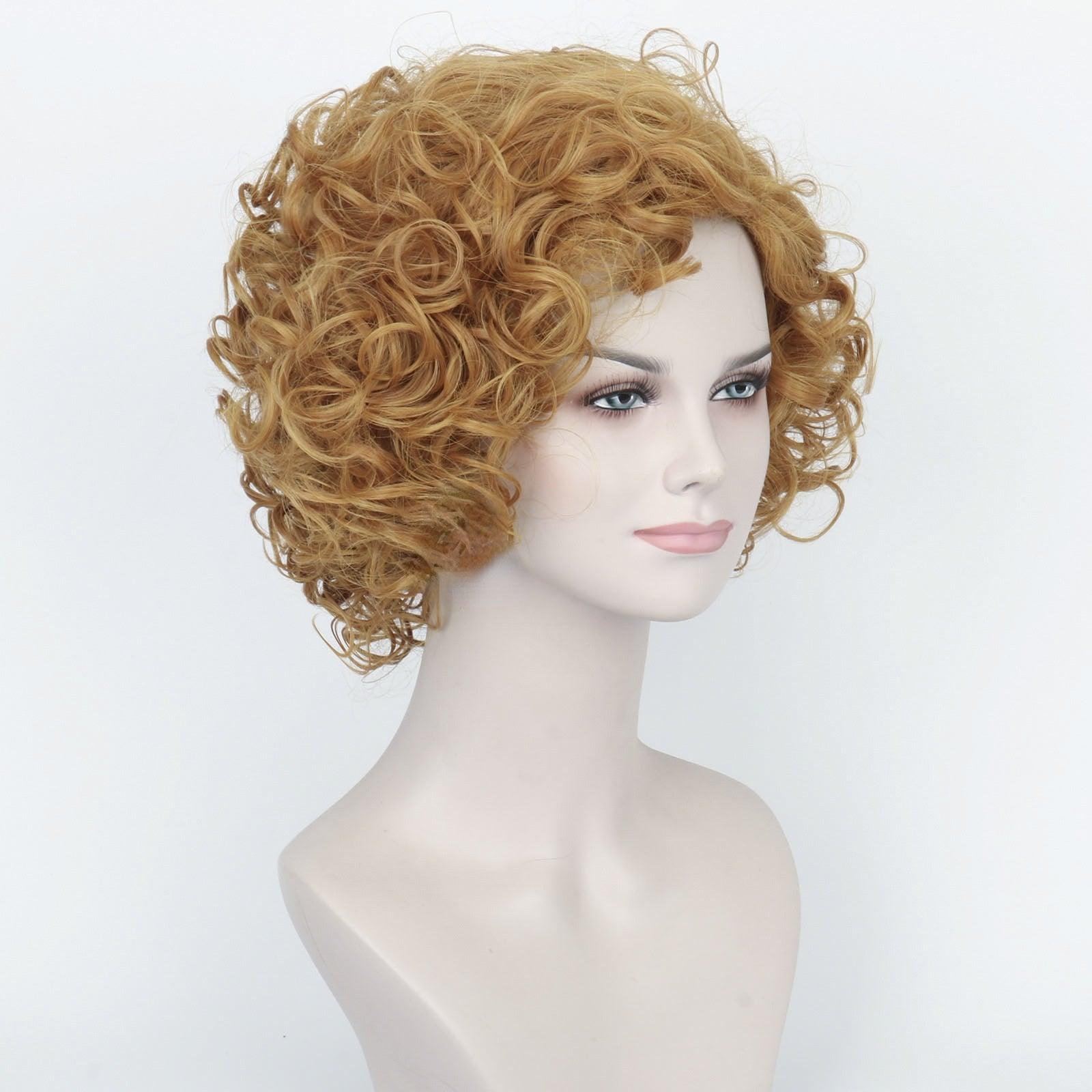 Scarlet Witch Wanda Short Curly Halloween Cosplay Wig - CrazeCosplay