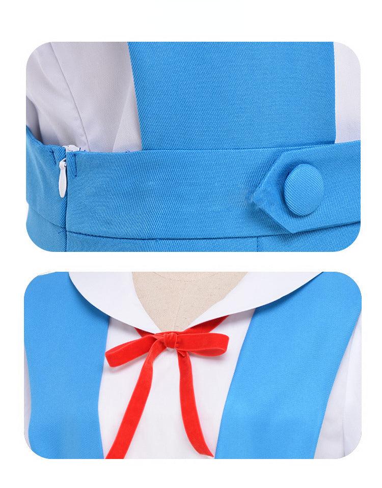 Evangelion Asuka School Uniform Cosplay Costume