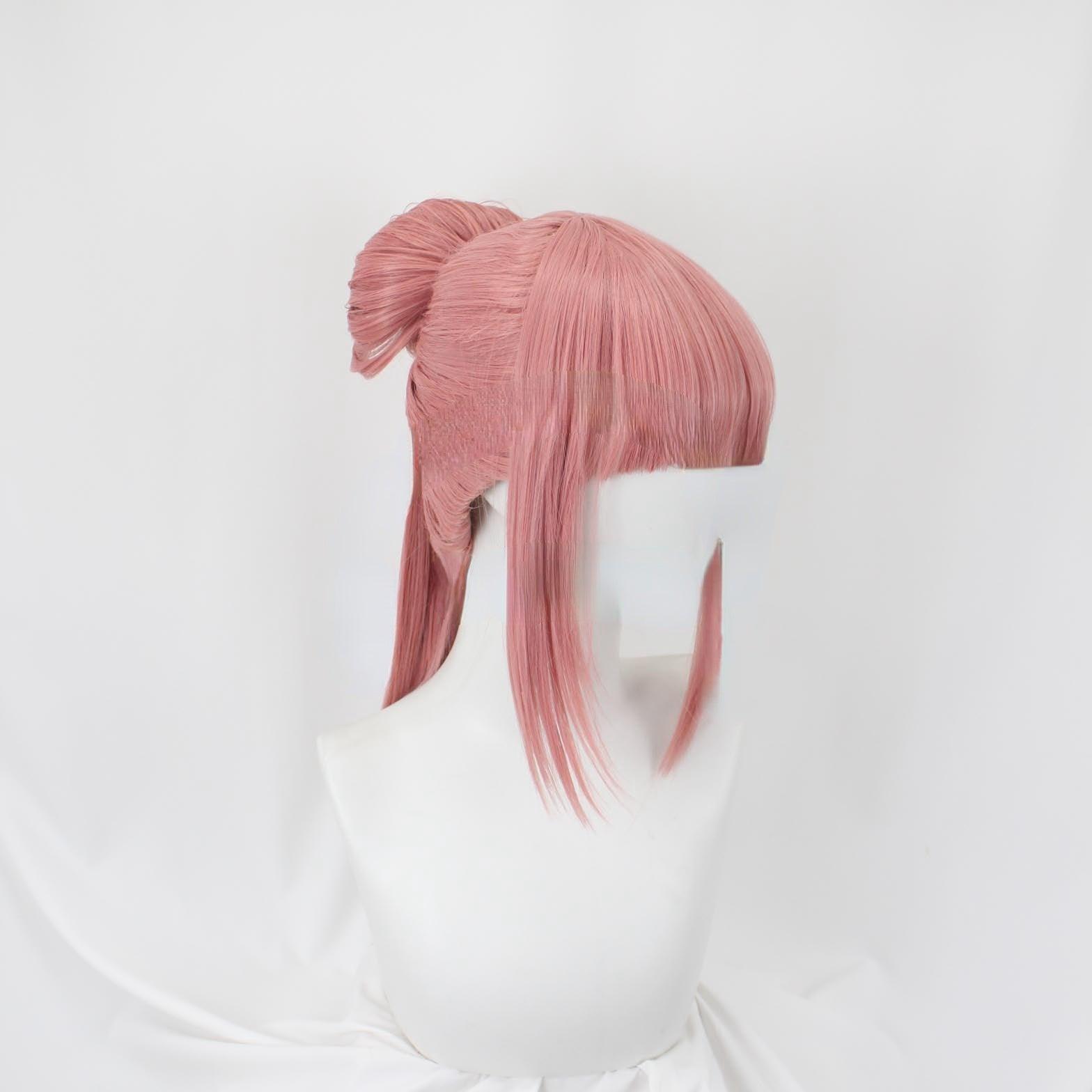 Fire Emblem Hilda Pink Bun Cosplay Wig