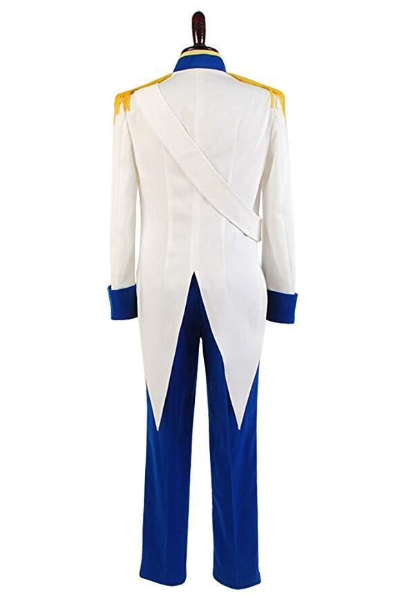 The Little Mermaid 1989 Prince Eric Uniform Cosplay Costume - CrazeCosplay