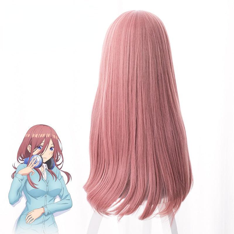 The Quintessential Quintuplets Miku Nakano Cosplay Wig