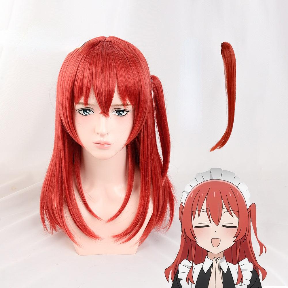 Kita Ikuyo Red Wig Bocchi The Rock Cosplay Wig - CrazeCosplay