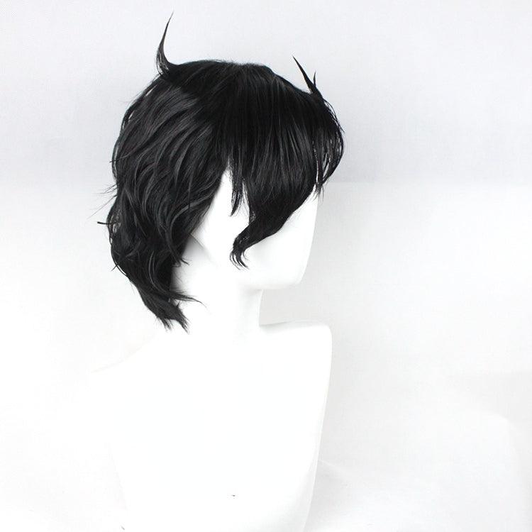 Fire Emblem Hubert Black Short Cosplay Wig