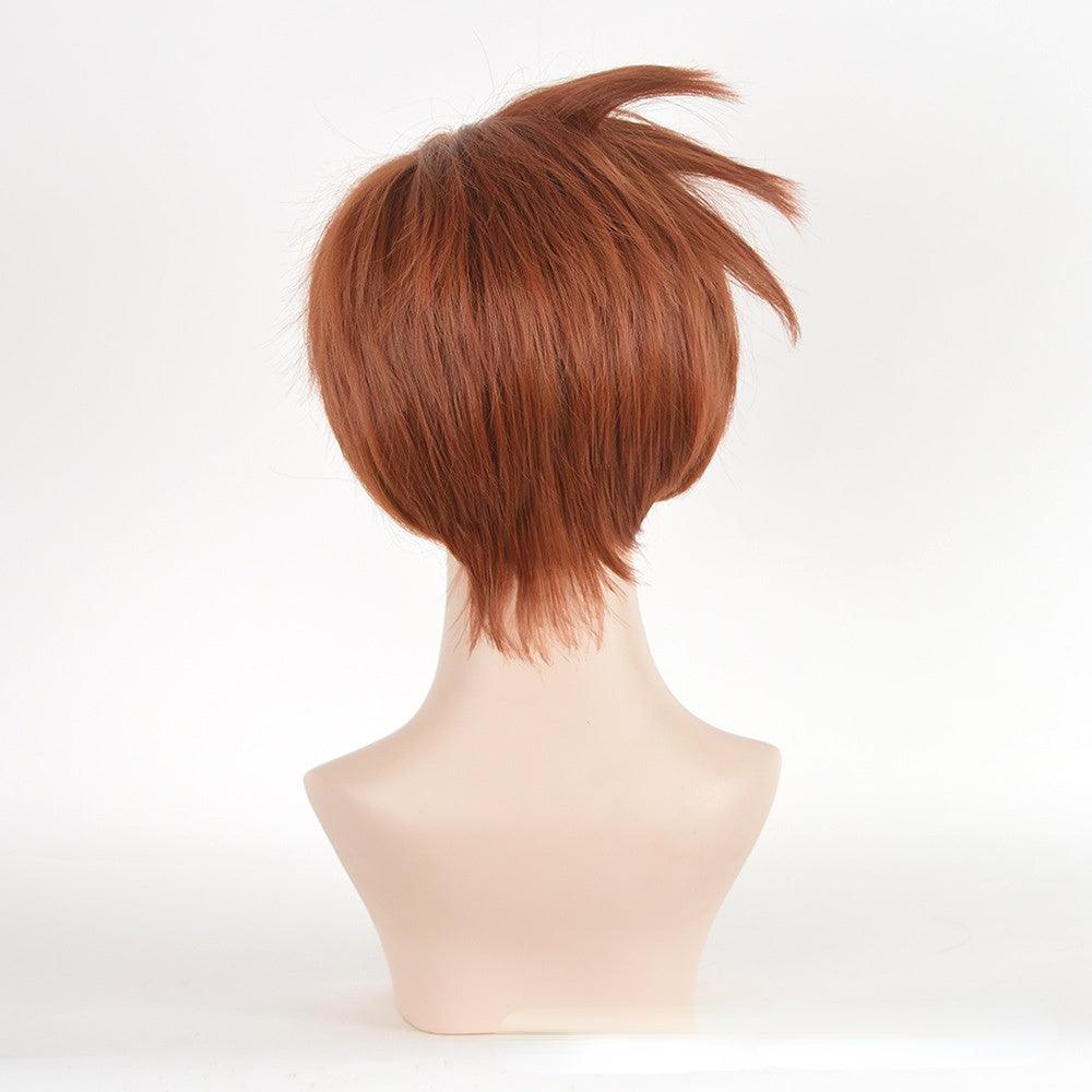 Tracer Overwatch Brown Short Cosplay Wig