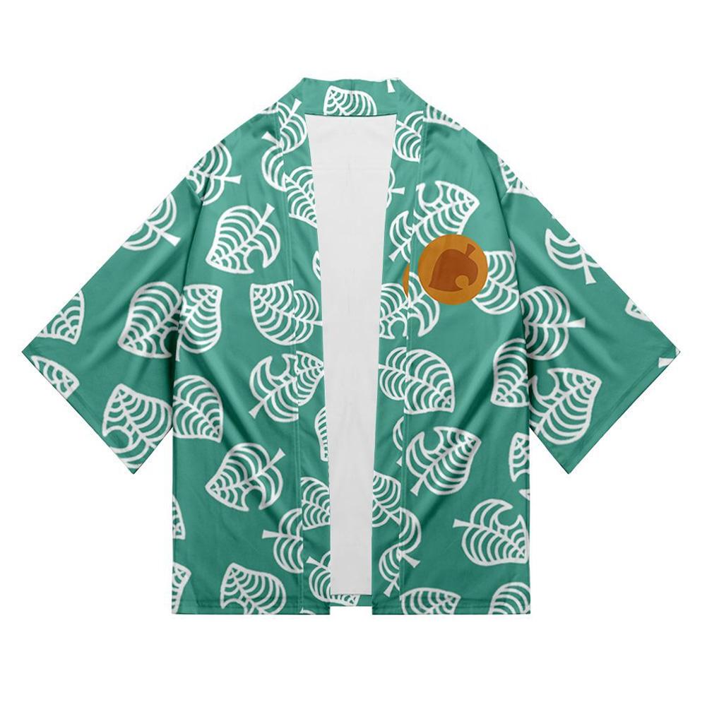 Unisex Animal Crossing Kimono Coat Timmy Tommy Cosplay Costumes Hallow