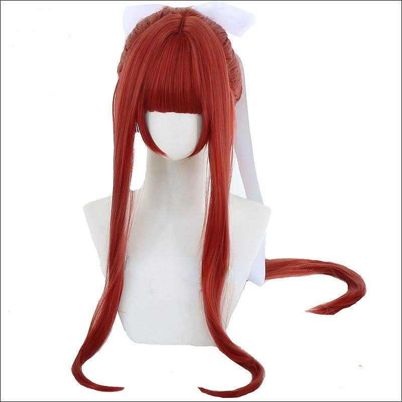 Doki Doki Literature Club Monika Cosplay Wig