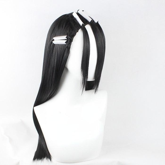 Bleach Kuchiki Byakuya Black Cosplay Wig