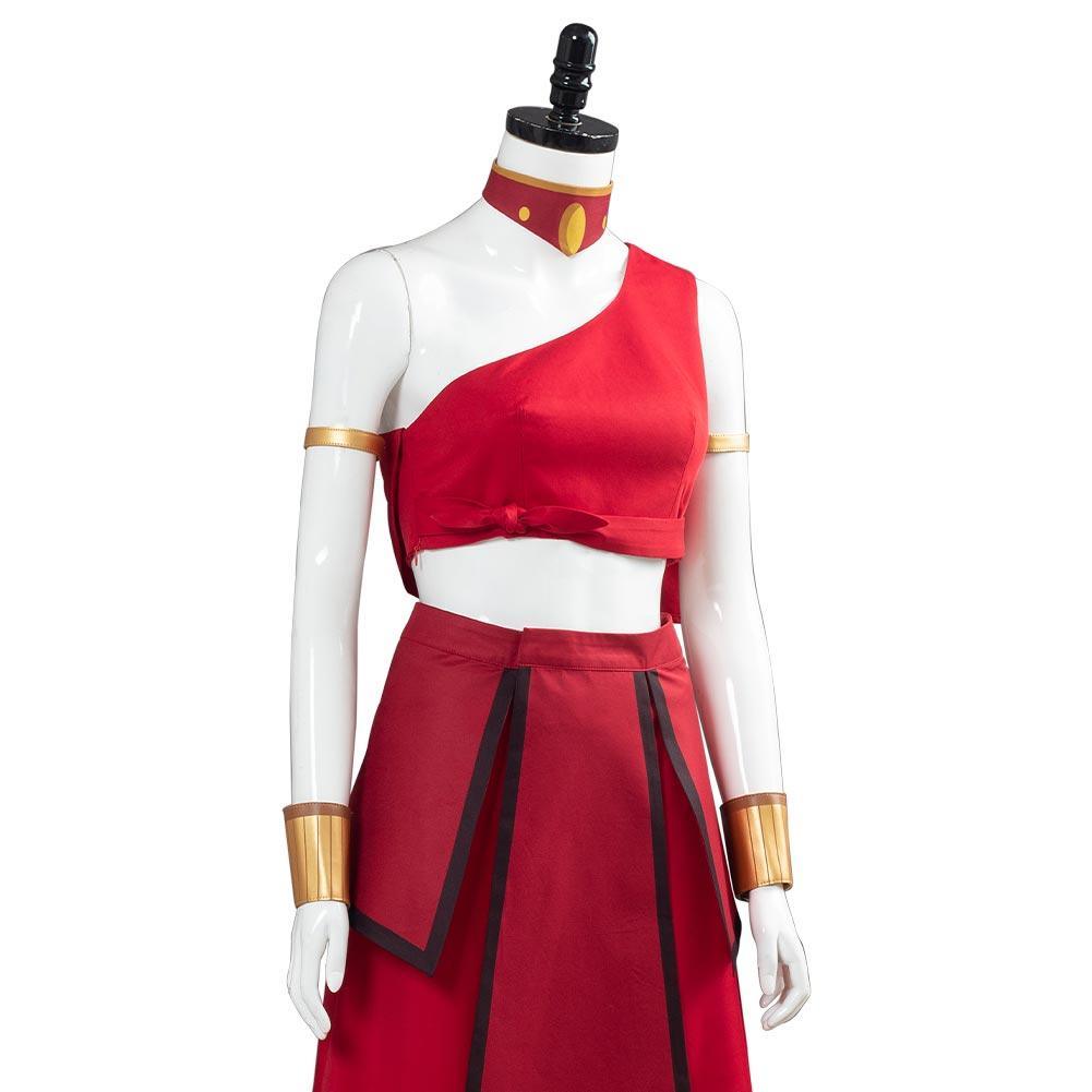 Avatar The Last Airbender Katara Women Dress Outfit Halloween Carnival Costume Cosplay Costume - CrazeCosplay