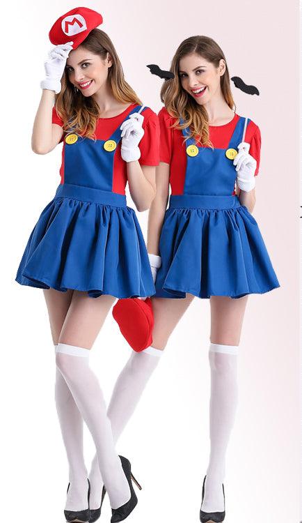 Mario Woman Costume 4t Girls Easy Book Day Costumes for Halloween Cosplay - CrazeCosplay