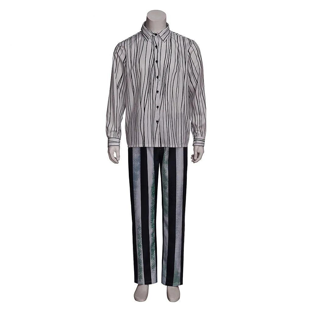 Musical Cosplay Costume Striped Halloween Suits