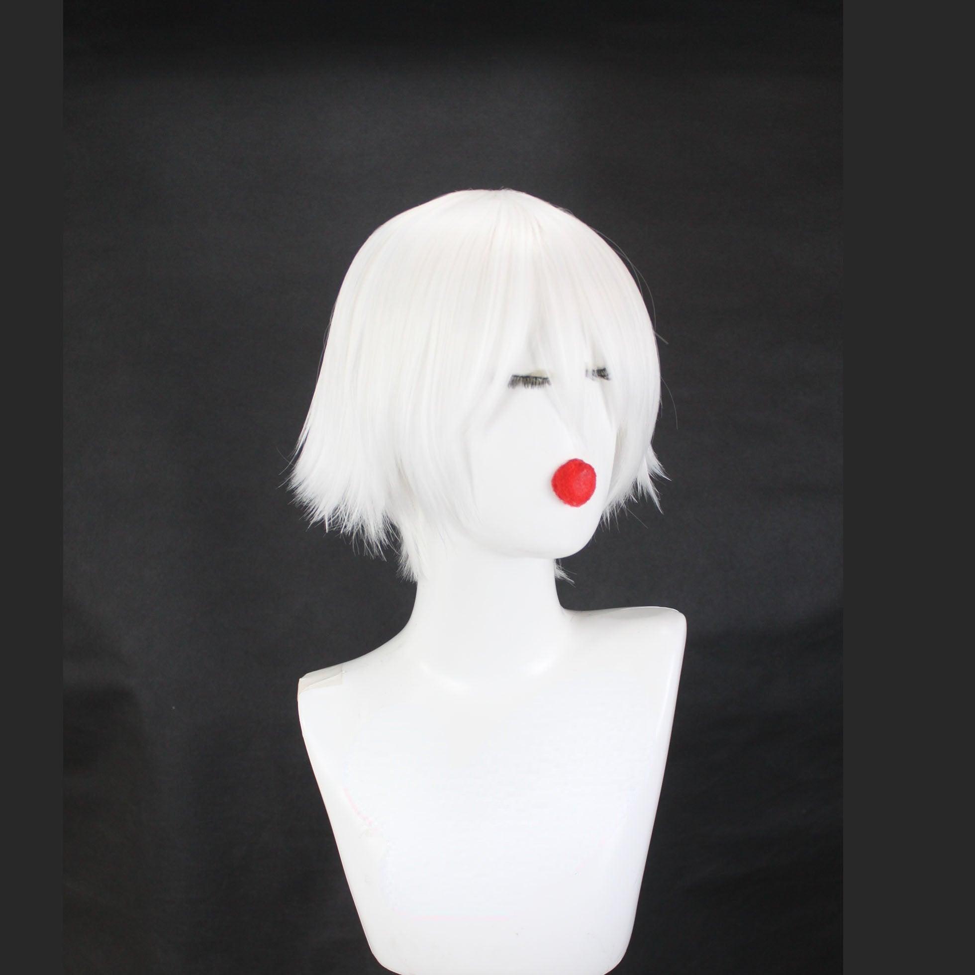 Devil May Cry Nero White Short Cosplay Wig