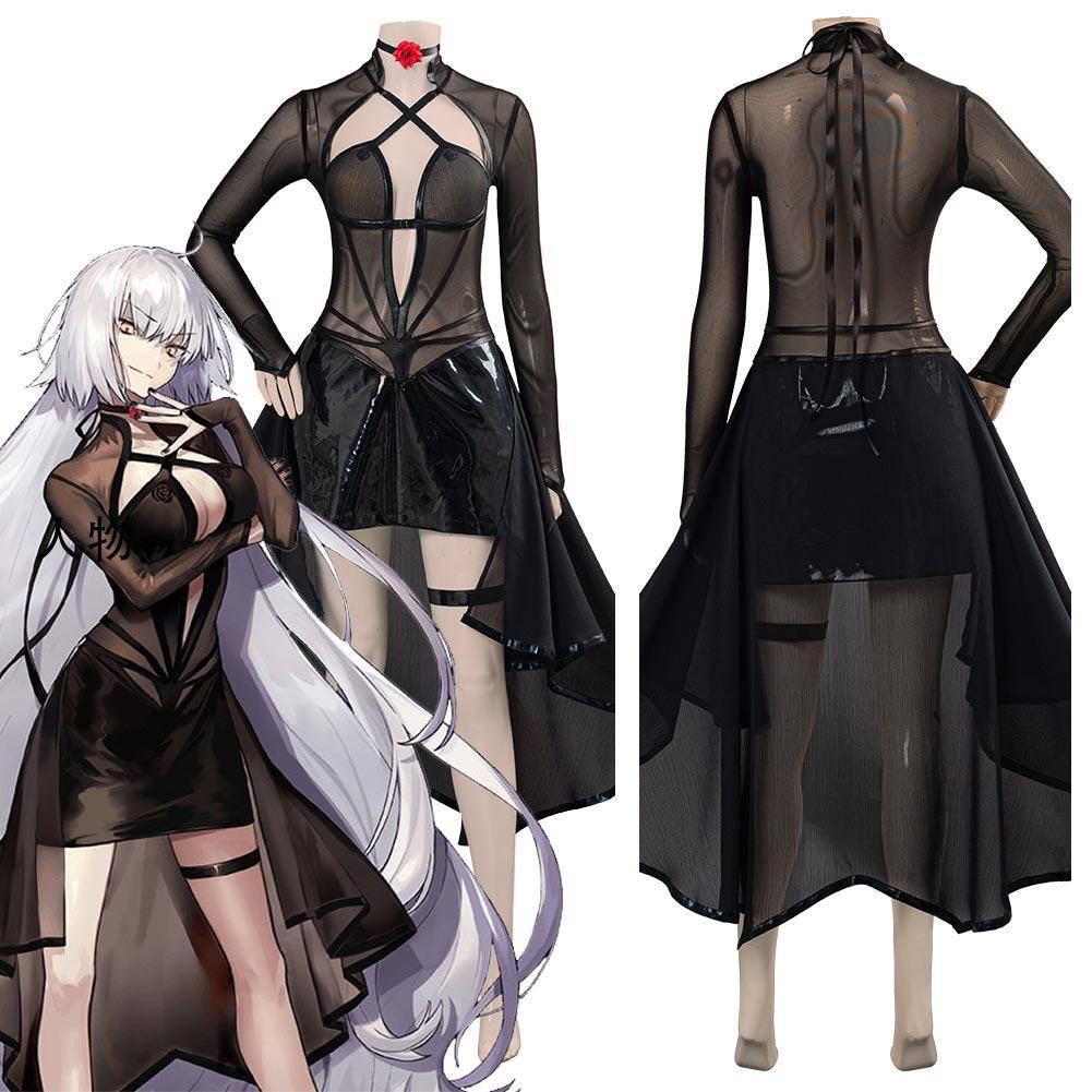 Game Fate Grand Order Anime FGO Fate Go Jeanne D Arc Alter J Alter Women Girls Outfit Halloween Carnival Costume Cosplay Costume - CrazeCosplay