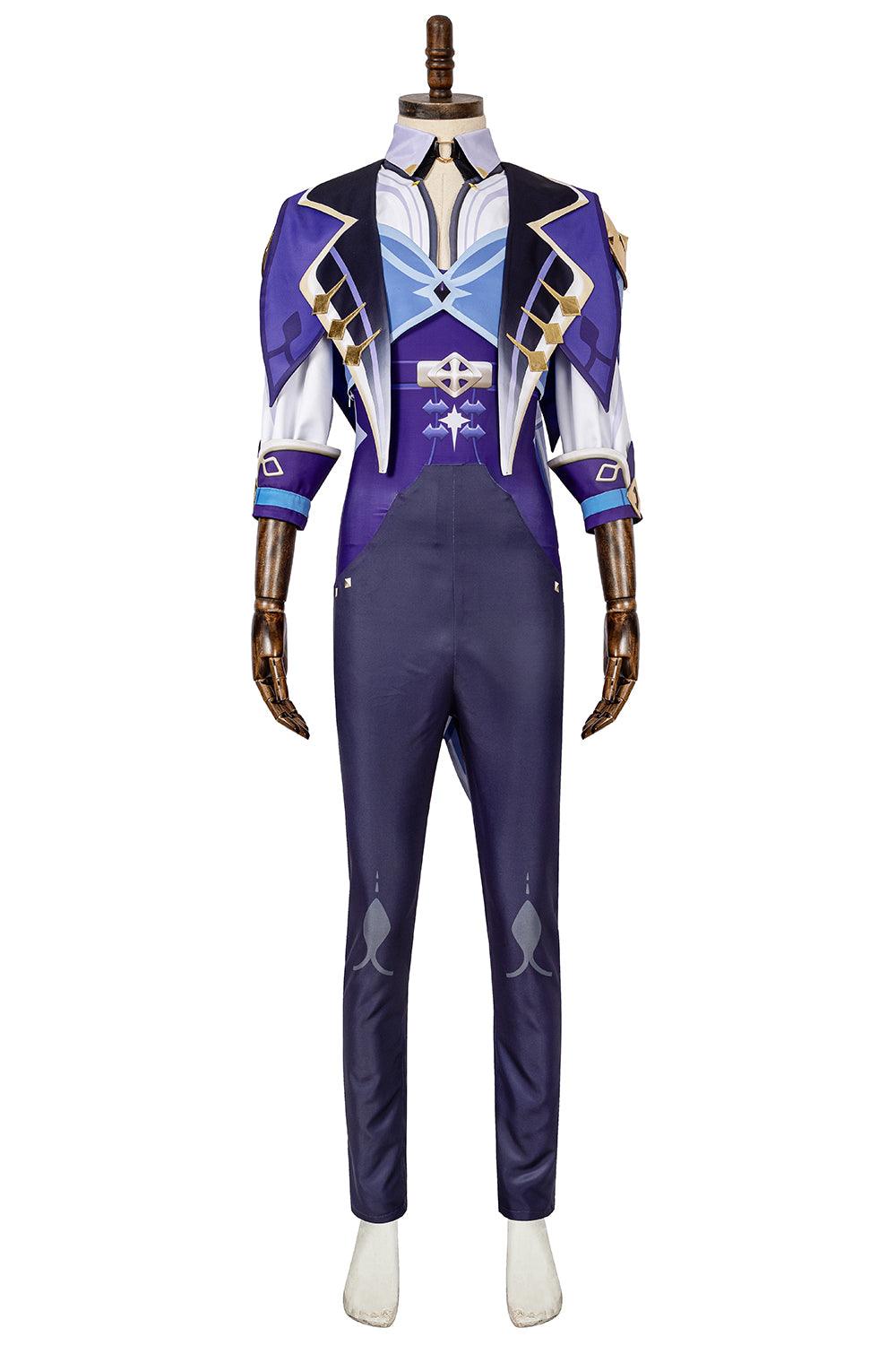 Genshin Impact Kaeya Cosplay Costume Suit - CrazeCosplay